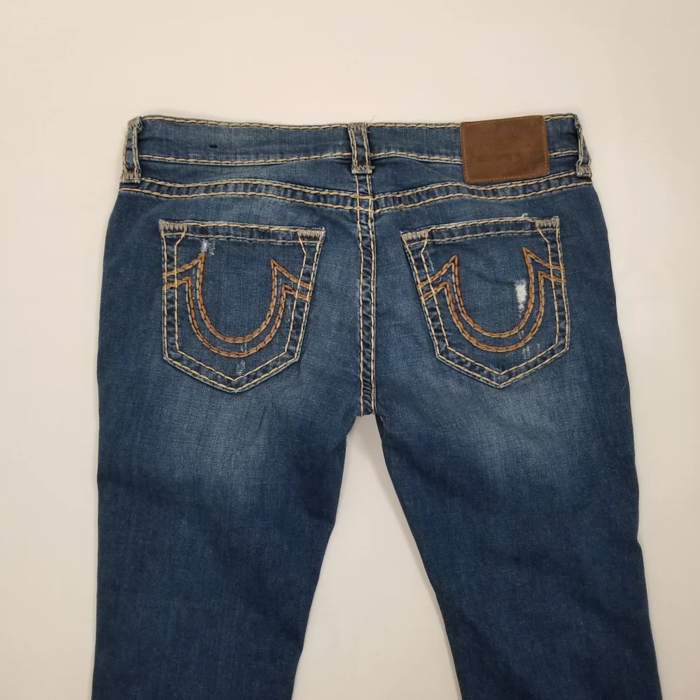 True Religion Rocco Relaxed Skinny Jeans Size 38